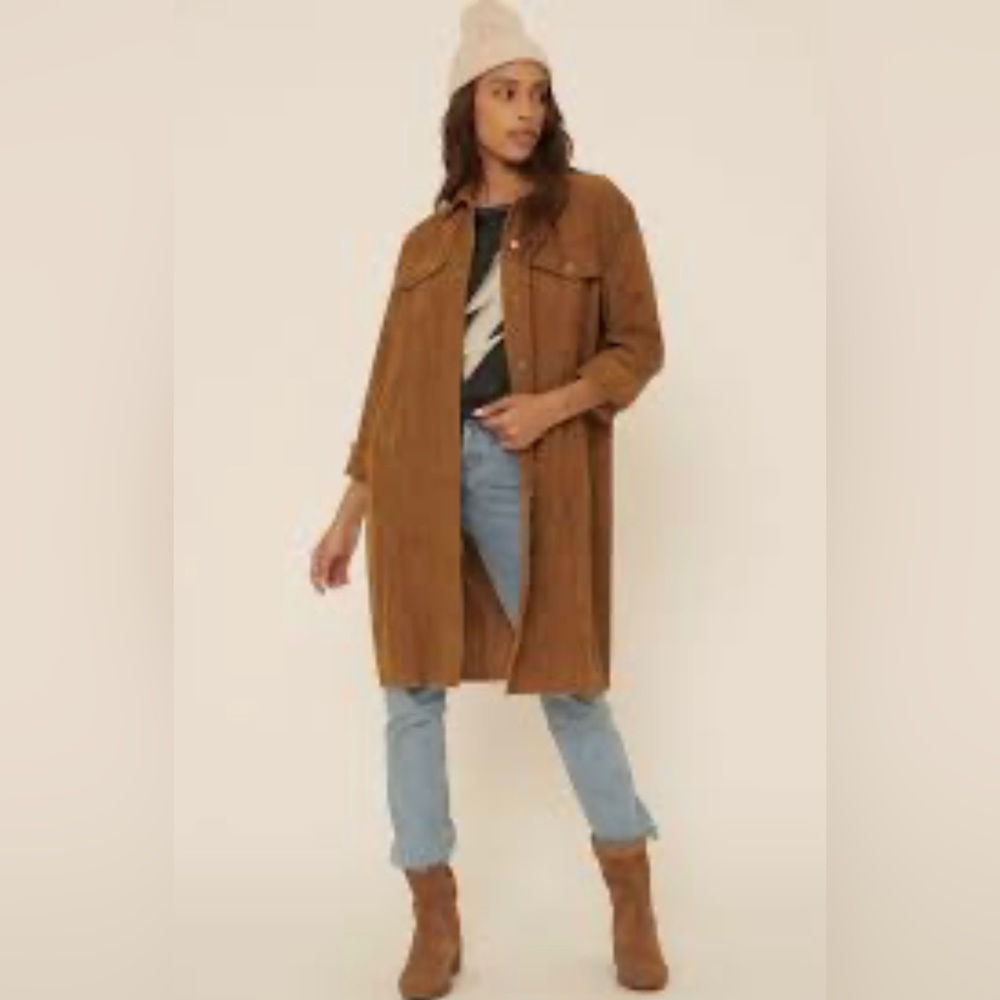 NWT BLANKNYC | Long Fleece Shacket Jacket | Small - Picture 12 of 12